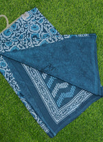 Load image into Gallery viewer, Beautiful Floral Printed Crepe Silk Saree