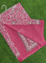 Load image into Gallery viewer, Beautiful Floral Printed Crepe Silk Saree