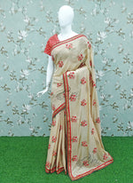 Load image into Gallery viewer, Designer Kala Silk Saree in Embroidery Work
