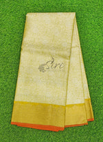 Load image into Gallery viewer, Beautiful Fancy Kora Saree in Allover Weave