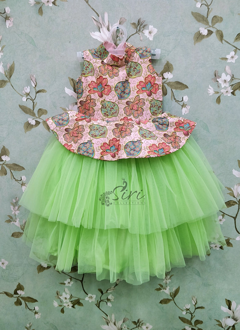 Lovely Layered Kids Frock For Two Year Old