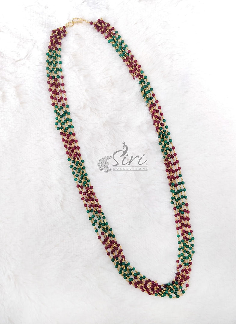 Beautiful Six Line Beads Chain
